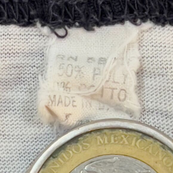 RARE! Vintage 80s Molly Hatchet Take No Prisoners World Tour Raglan 3/4 Sleeve M - Picture 5 of 10